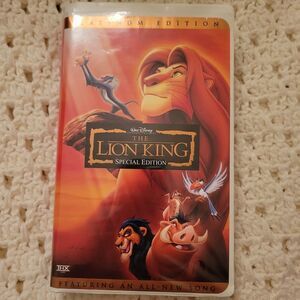 The Lion King Special Edition VHS